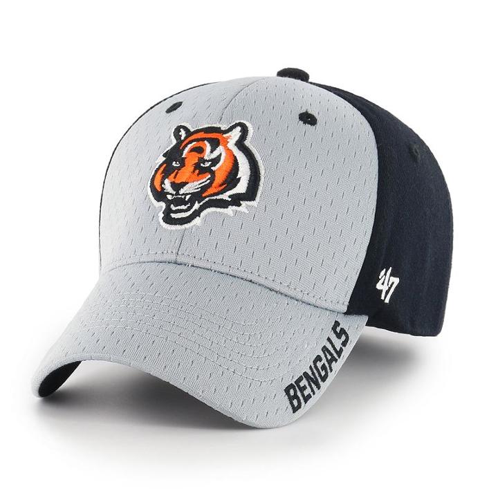 Adult '47 Brand Cincinnati Bengals Feeney Mvp Adjustable Cap, Multicolor