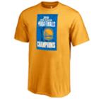 Boys 8-20 Golden State Warriors 2018 Nba Finals Champions Back To Back Tee, Size: Large, Gold