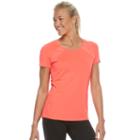 Women's Tek Gear&reg; Performance Pieced Base Layer Tee, Size: Xl, Brt Pink