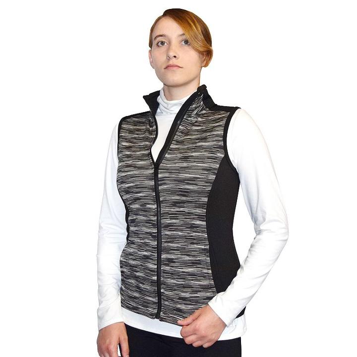 Women's Snow Angel Ultima Slimline Fleece Vest, Size: Medium, Grey Other