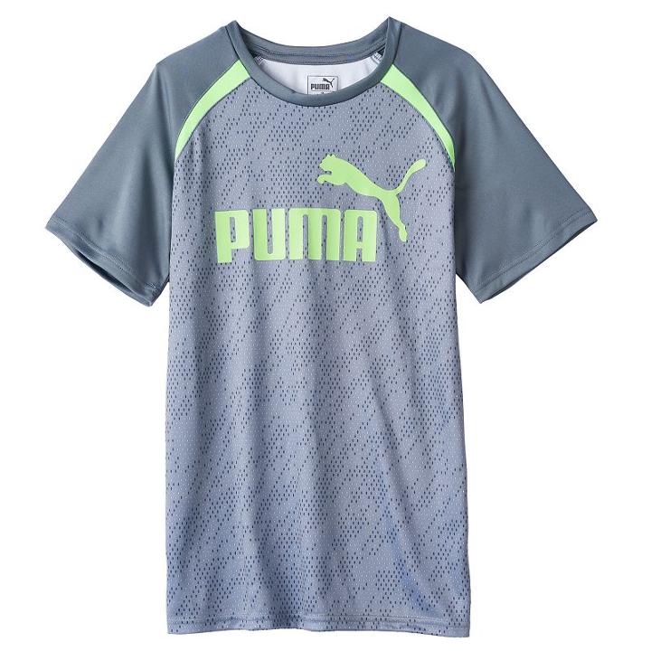 Boys 8-20 Puma Pieced Tee, Boy's, Size: Small, Med Grey