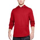 Men's Under Armour French Terry Tech Hoodie, Size: Xl, Brt Red