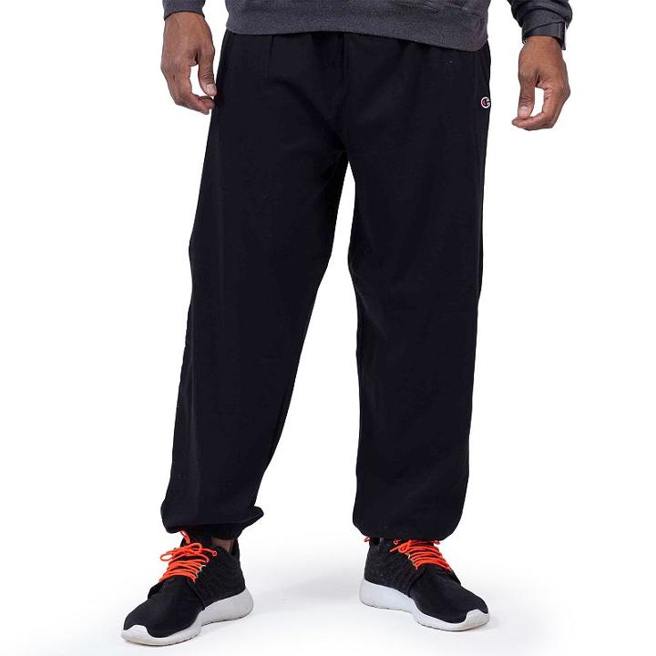 Big & Tall Champion Fleece Pants, Men's, Size: 4xb, Black