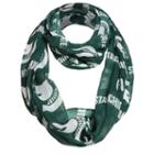 Women's Forever Collectibles Michigan State Spartans Logo Infinity Scarf, Multicolor