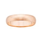 10k Rose Gold 4 Mm Band, Women's, Size: 8