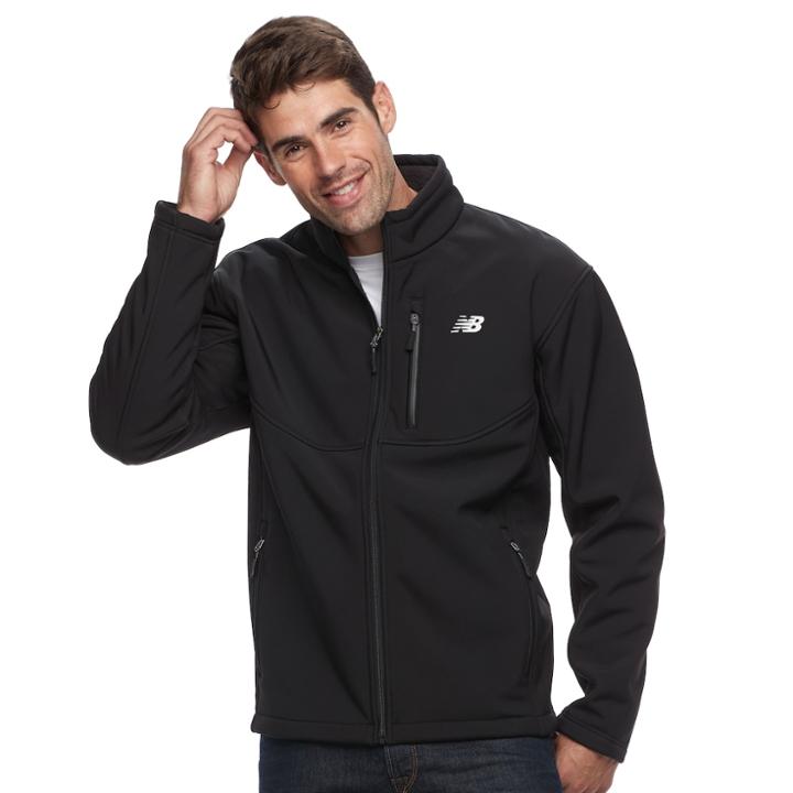 Big & Tall New Balance Sherpa-lined Full-zip Jacket, Men's, Size: 4xb, Black