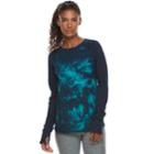 Women's Tek Gear&reg; Raglan Long Sleeve Tee, Size: Medium, Dark Blue