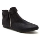 Qupid Malibu Women's Ankle Boots, Girl's, Size: Medium (6.5), Black