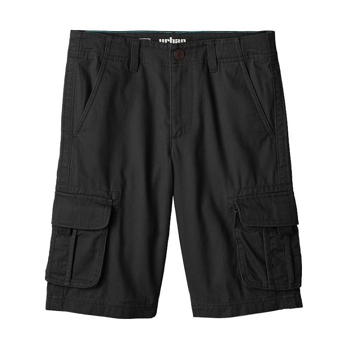 Boys 8-20 Urban Pipeline&reg; Messenger Cargo Twill Shorts, Boy's, Size: 10, Black