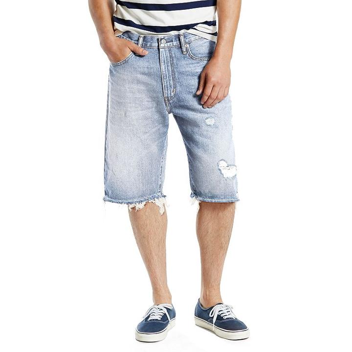 Men's Levi's&reg; 569&trade; Loose Denim Shorts, Size: 36, Med Blue