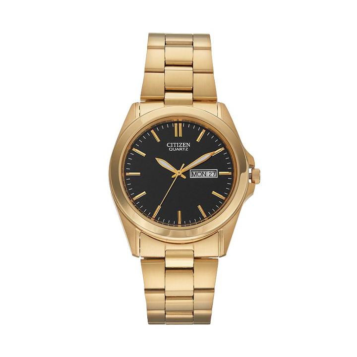 Citizen Men's Stainless Steel Watch - Bf0582-51f, Yellow