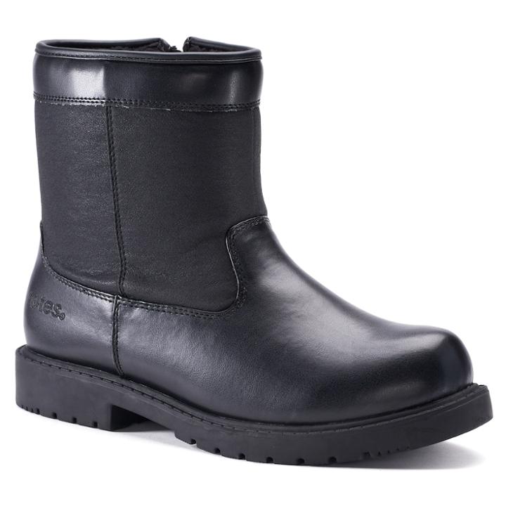 Totes Darian Men's Waterproof Winter Boots, Size: Medium (13), Black