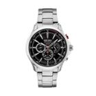Seiko Men's Stainless Steel Solar Chronograph Watch - Ssc493, Size: Large, Silver