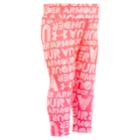 Girls 4-6x Under Armour Ombre Logo Performance Capris, Size: 4, Brt Pink
