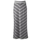 Petite Sonoma Goods For Life&trade; Maxi Skirt, Women's, Size: L Petite, Dark Grey