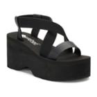 Unleashed By Rocket Dog Lilac Women's Platform Sandals, Size: Medium (10), Black