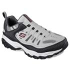 Skechers Afterburn M-fit Men's Slip On Sneakers, Size: 7, Brt Blue