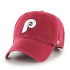 Adult '47 Brand Philadelphia Phillies Clean Up Hat, Men's, Red