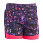 Toddler Girl Under Armour Grid Mesh Shorts, Size: 3t, Purple