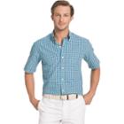 Arrow, Big & Tall Hamilton Classic-fit Plaid Poplin Button-down Shirt, Men's, Size: Xxl Tall, Blue Other