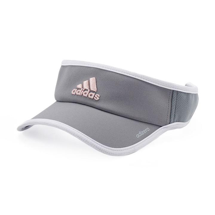 Women's Adidas Adizero Ii Visor, Med Grey