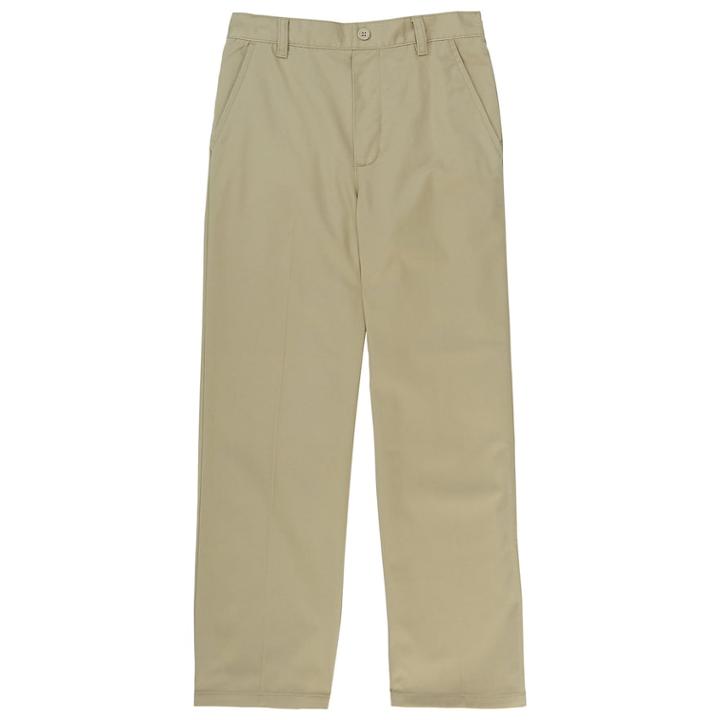 Boys 4-20 French Toast School Uniform Relaxed-fit Pull-on Twill Pants, Size: 20, Beig/green (beig/khaki)