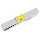 Michigan Wolverines Silver-plated Tie Bar, Men's, Yellow