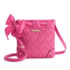 Juicy Couture Sweet Dreams Bow Crossbody Bag, Women's, Med Pink