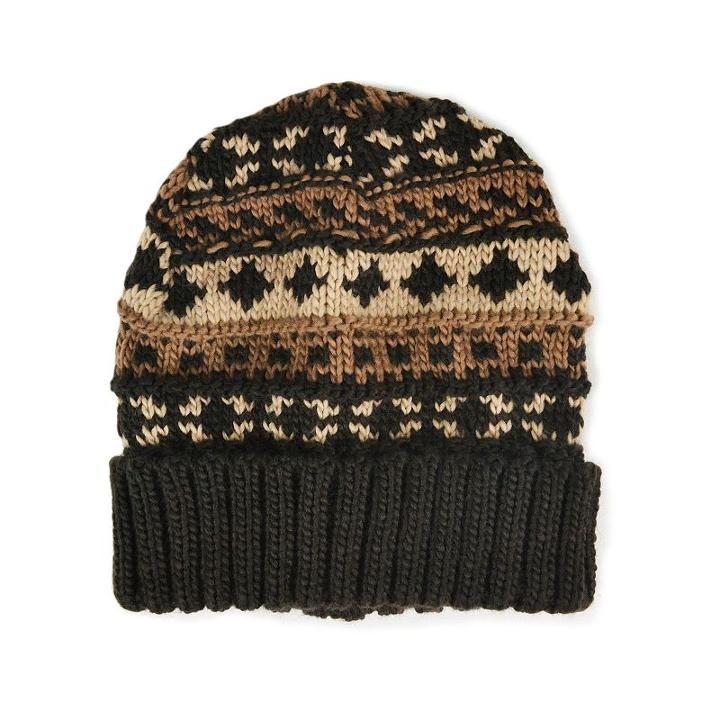 Muk Luks Fairisle Beanie - Men, Brown