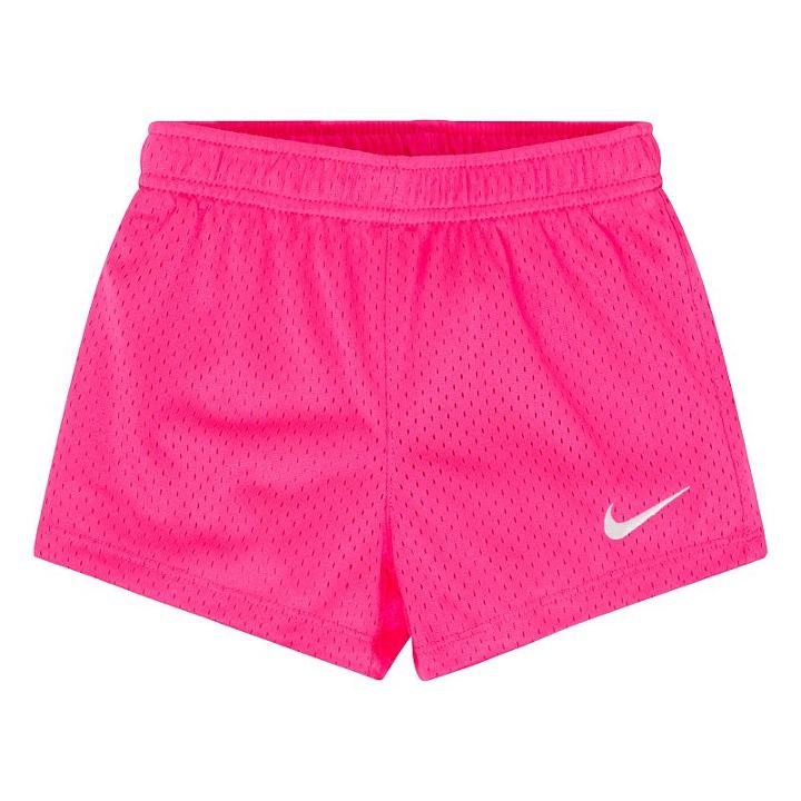 Toddler Girl Nike Logo Mesh Shorts, Size: 3t, Med Pink