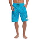 Men's Nike Flywire Line Swoosh Breaker 11-inch Volley Shorts, Size: Xl, Brt Blue