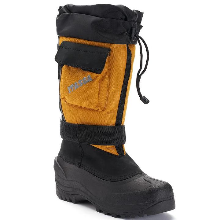 Itasca Snow Bound Ultimate Men's Waterproof Winter Boots, Size: 13, Drk Yellow