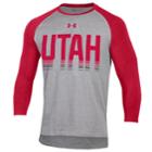 Men's Under Armour Utah Utes Baseball Tee, Size: Xl, Ute Red
