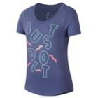 Girls 7-16 Nike Just Do It Graphic Tee, Size: Small, Brt Purple
