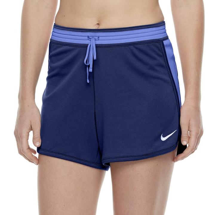 Women's Nike Training Swoosh Mesh Shorts, Size: Xl, Med Blue