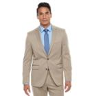 Men's Apt. 9&reg; Premier Flex Extra-slim Fit Tan Suit Coat, Size: 36 Short, Beige Oth