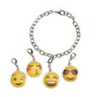 Girls 5-16 Emoji Charm Bracelet Set, Multicolor