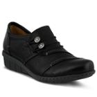 Spring Step Hannah Women's Water-resistant Wedge Shoes, Size: 38, Black