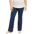 Plus Size Maternity Oh Baby By Motherhood&trade; Secret Fit Belly&trade; Straight-leg Jeans, Women's, Size: 2xl, Med Blue