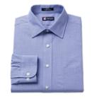 Men's Chaps Classic-fit Solid Broadcloth Spread-collar Dress Shirt, Size: 14.5-32/33, Brt Blue