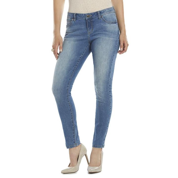 Women's Jennifer Lopez Skinny Jeans, Size: 18 Avg/reg, Turquoise/blue (turq/aqua)