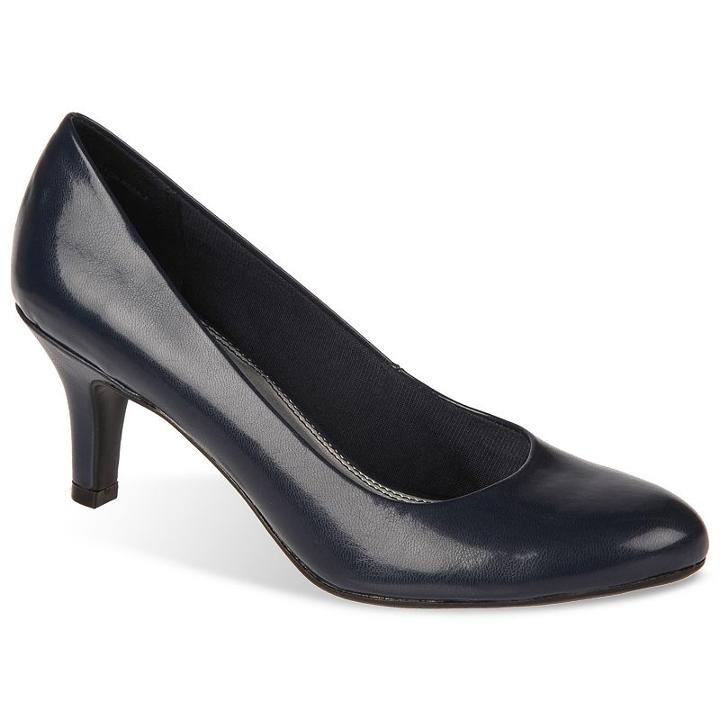 Lifestride Parigi Women's Dress Heels, Size: Medium (9), Dark Blue