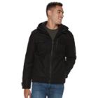 Men's Rock & Republic Wool Bomber Jacket, Size: Xl, Black