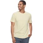 Men's Sonoma Goods For Life&trade; Classic-fit Supersoft Crewneck Tee, Size: Medium, Lt Yellow