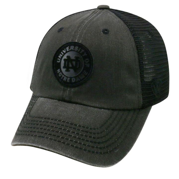 Adult Top Of The World Notre Dame Fighting Irish Outlander Snapback Cap, Men's, Black