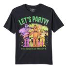 Boys 8-20 Five Nights At Freddy's Let's Party! Tee, Boy's, Size: Medium, Black