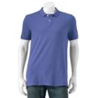 Men's Sonoma Goods For Life&trade; Flexwear Slim-fit Solid Pique Polo, Size: Small, Blue (navy)