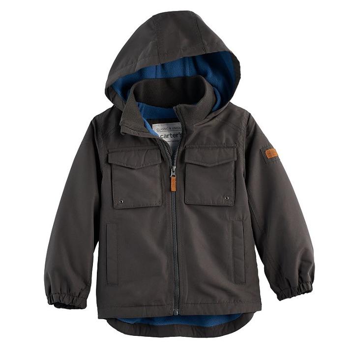 Boys 4-7 Carter's Barn Jacket, Size: 7, Light Blue