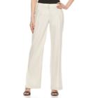 Women's Apt. 9&reg; Linen-blend Dress Pants, Size: 10, Lt Beige