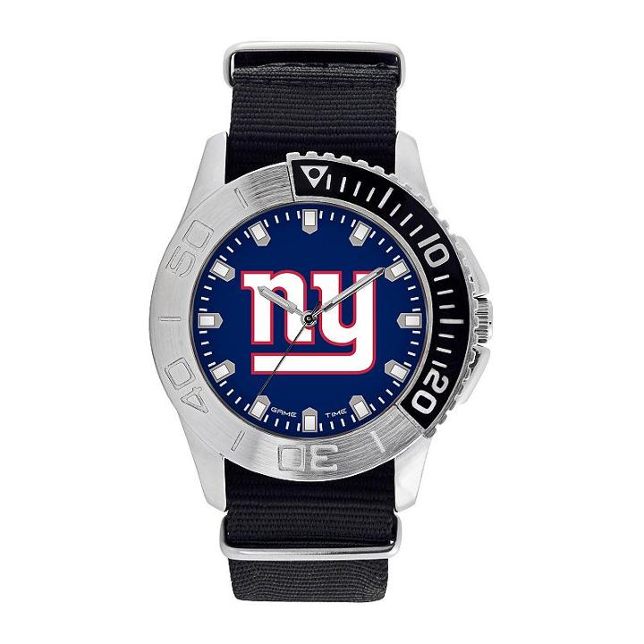 Men's Game Time New York Giants Starter Watch, Black